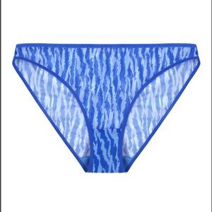 NWT HSIA SZ XL Zebra Wild Breathable Mesh Bikini Underwear